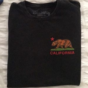 California T-shirt black